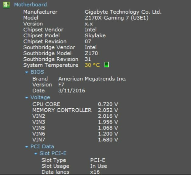 find out motherboard details