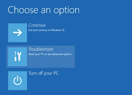  Restaurar sistema en Windows 10