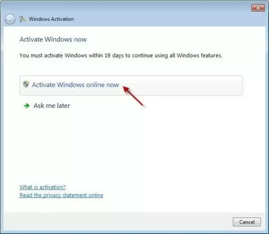 activating windows online now