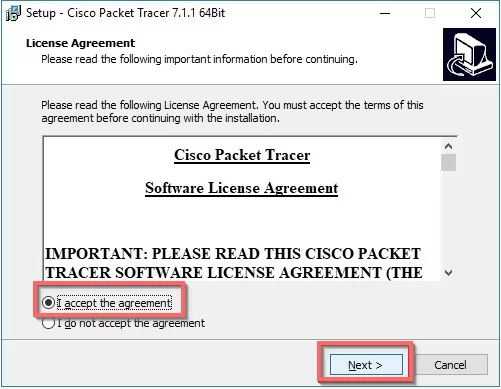 cisco packet tracer license