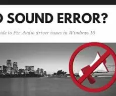 no sound windows 10
