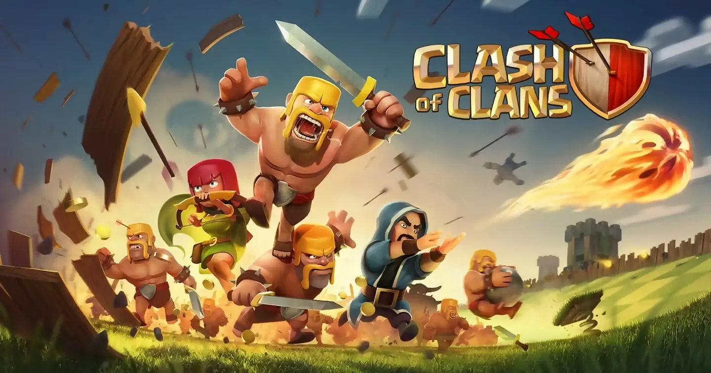 download clash of clans using bluctacks